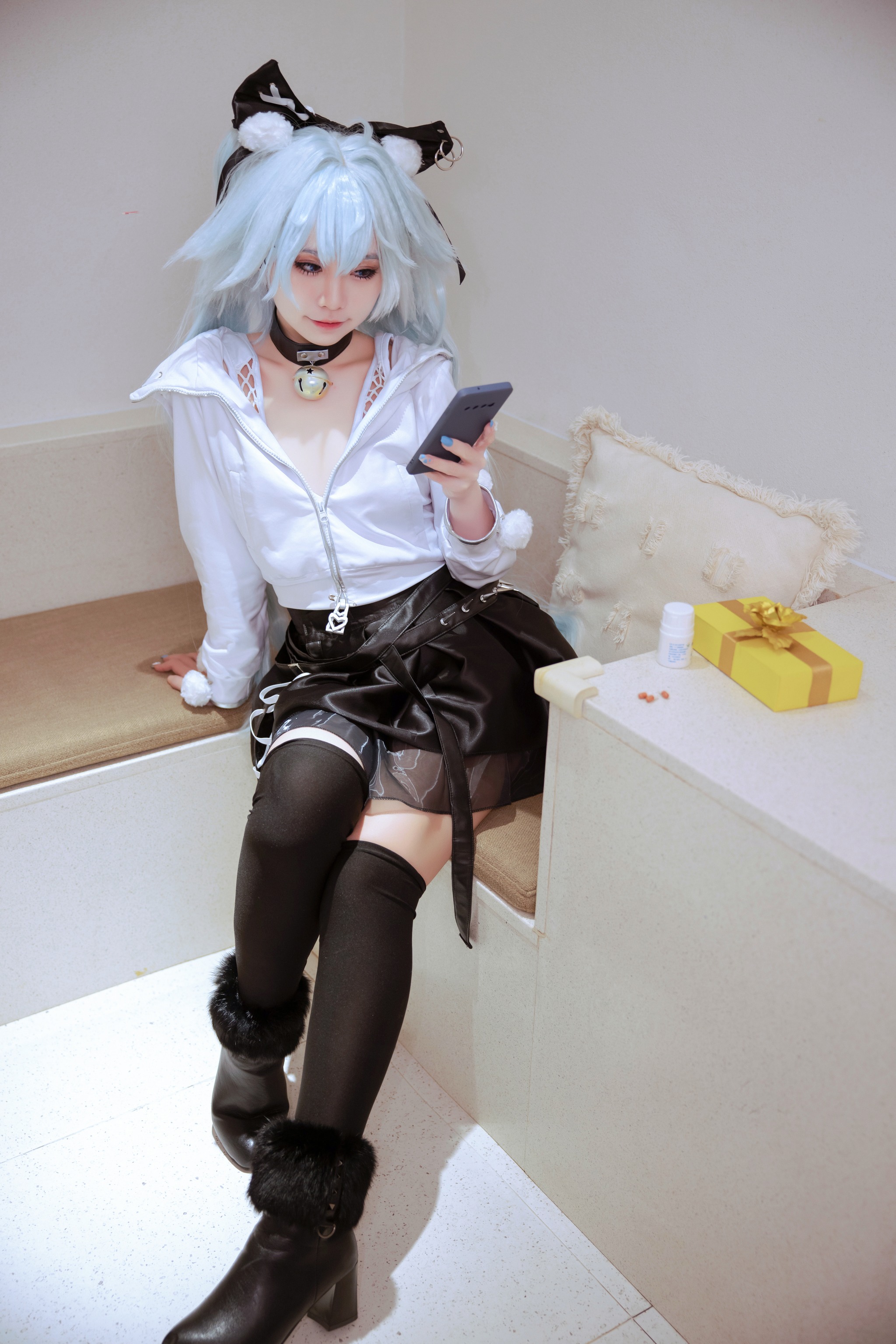 G44不会受伤 - NO.101 芙洛伦白情[20P]-XikXak